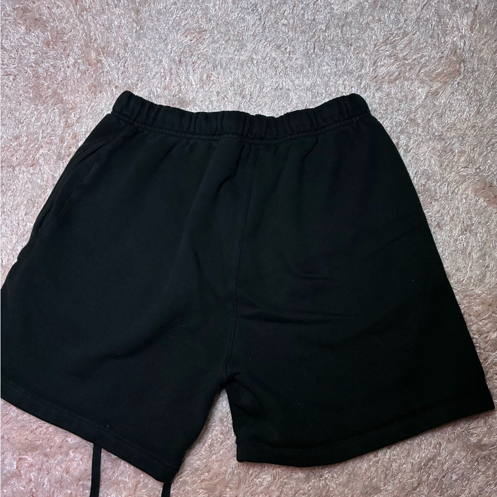 Essentials Charcoal Drawstring Shorts - image 5